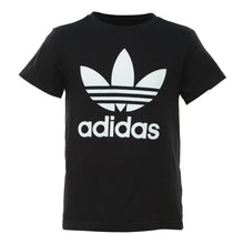 Load image into Gallery viewer, Adidas Trefoil Tee Big Kids Style : Dv2905-BLACK/WHITE
