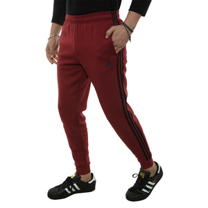 Adidas Essential 3 Stripe Fleece Pants Mens Style : Dy3167-NOBMAR/BLACK