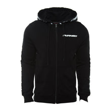 Load image into Gallery viewer, Black Pyramid Speed Stripe Logo Full Zip Hoody Mens Style : Y5161869-Blk
